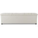 Halston White Sofa